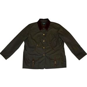 Lauren Ralph Lauren Waxed Hunting Field Jacket